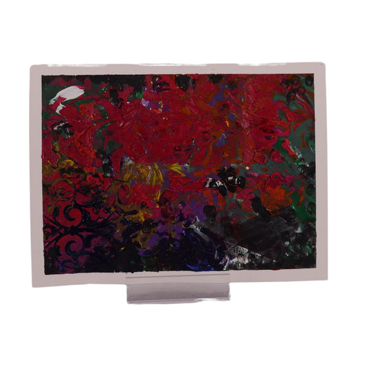 Flower Foliage 12 x 9 Painting by Julia A.