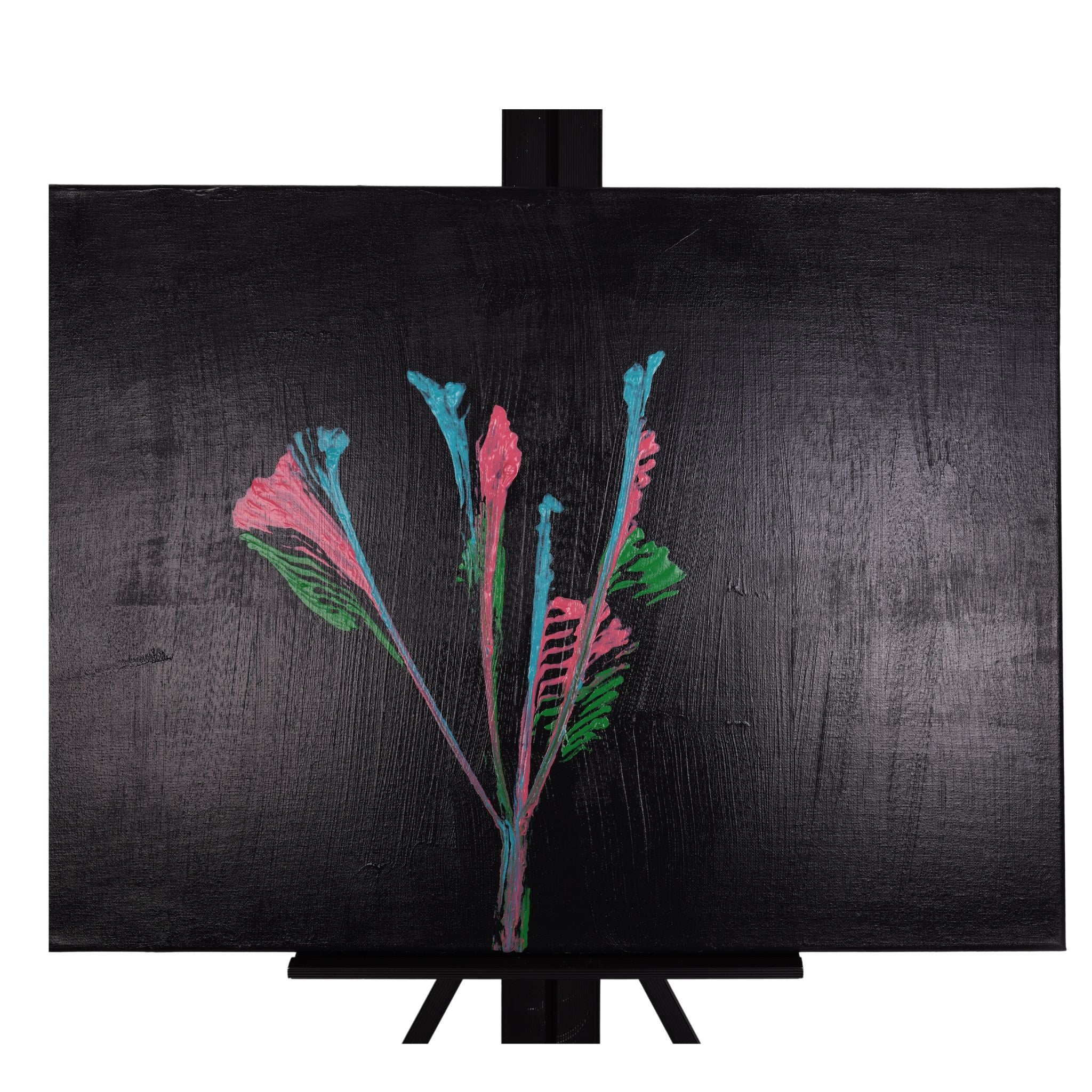 Flowers 24 x 18 Painting by Crystal  M.