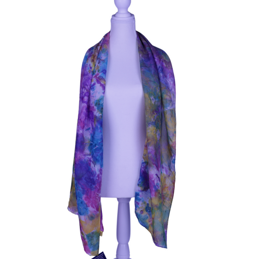 Flowy Colors 77 x 28 Scarf by Tonichelle M.