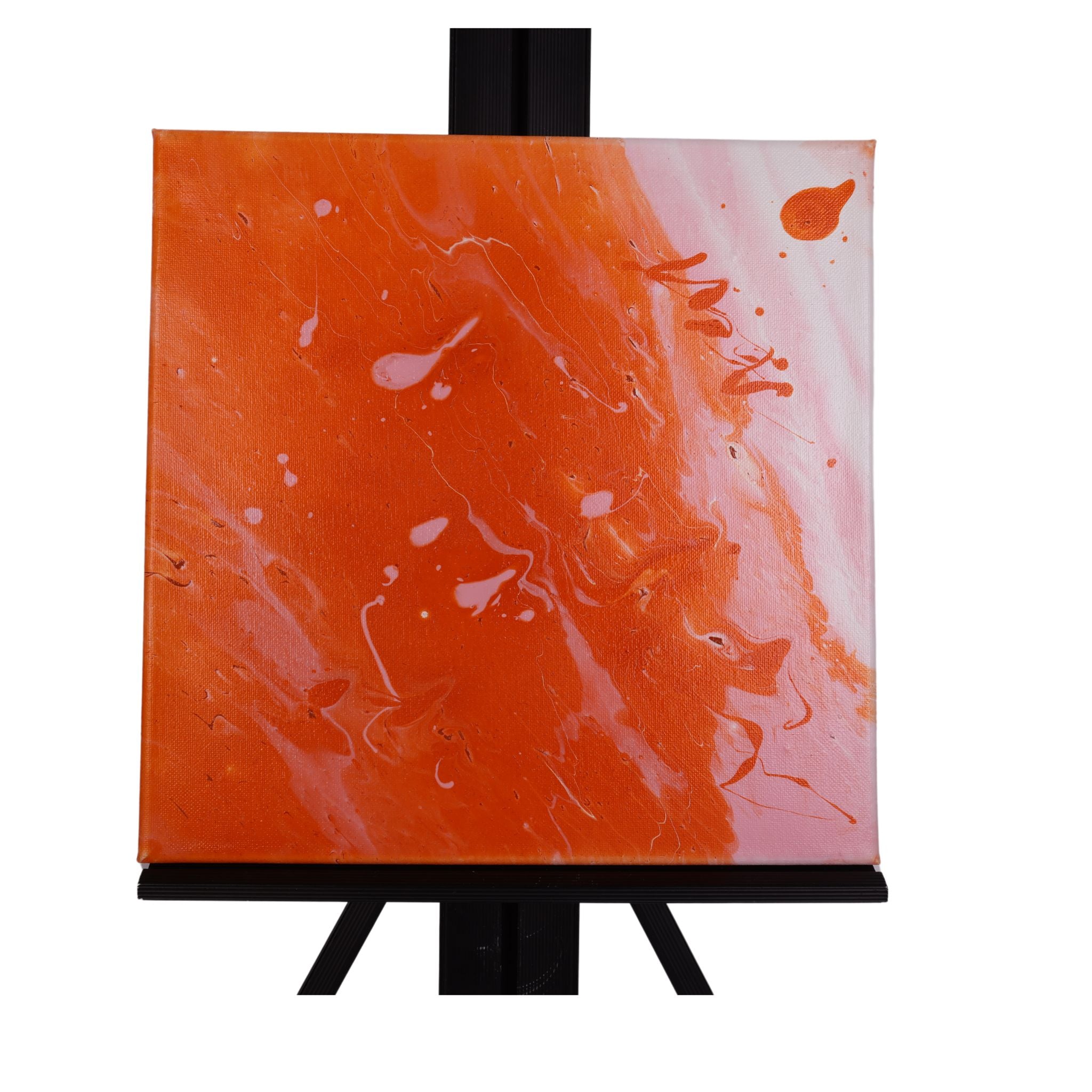 Fluid Art 12 x 12 Painting by Justin M.