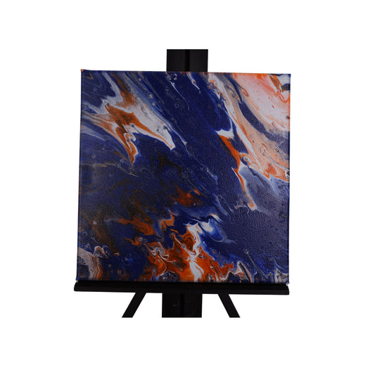 Fluid Art 12 x 12 Painting by Sean M.
