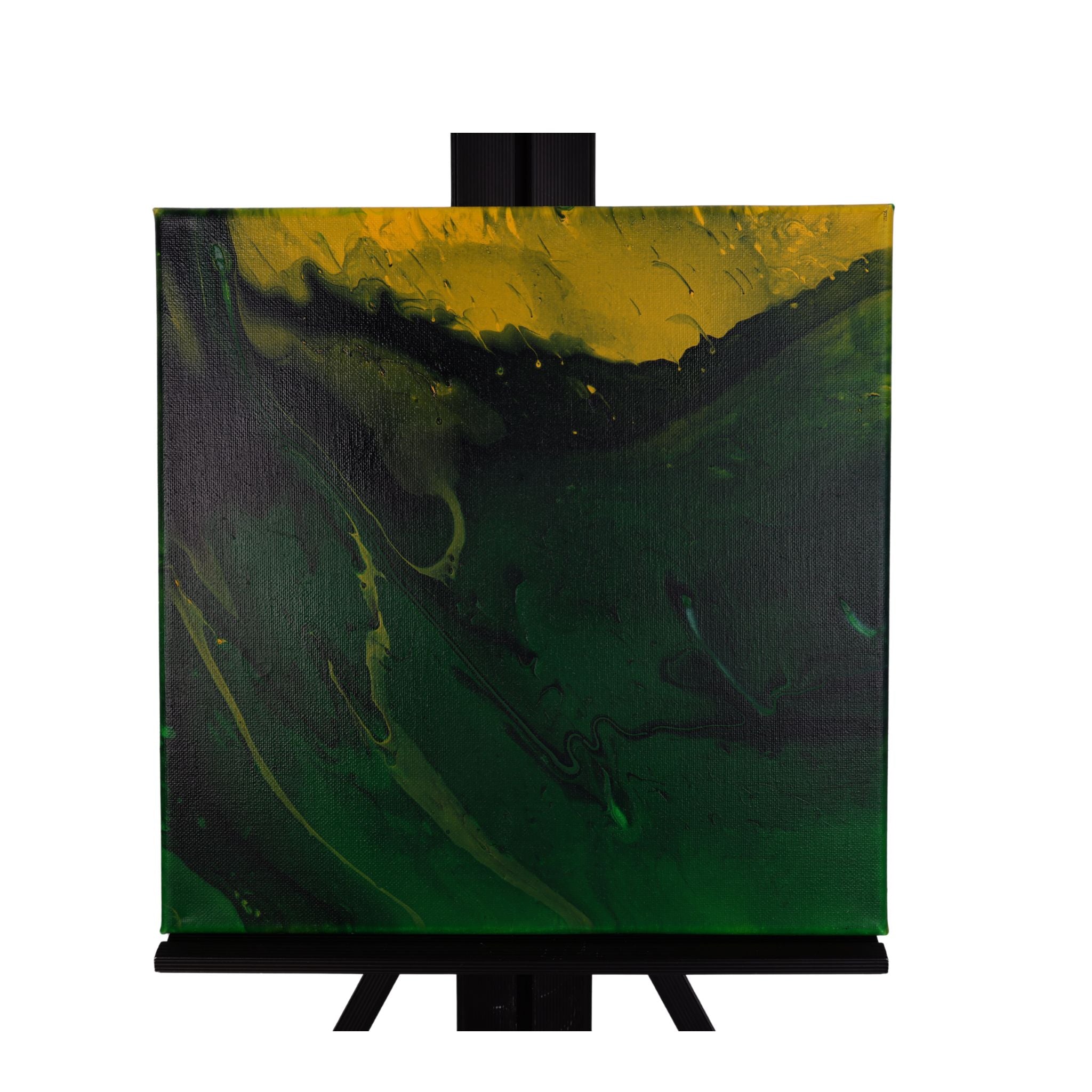 Fluid Art 12 x 12 Painting by Tonichelle M.