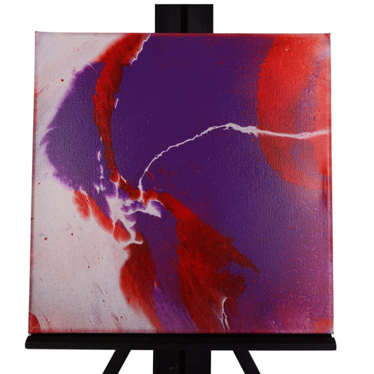 Fluid Art 12 x 12 Painting by Caesar G.