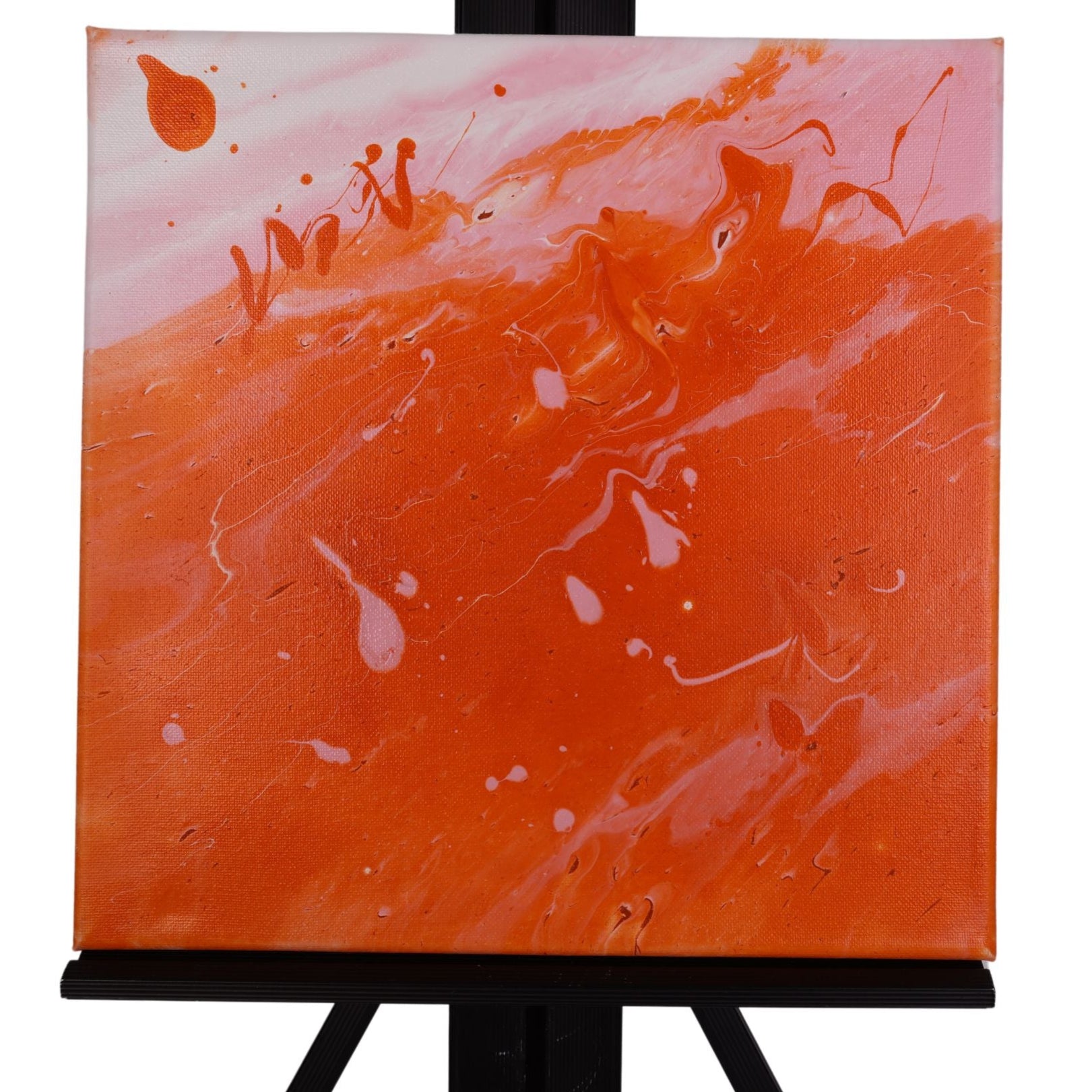 Fluid Art 12 x 12 Painting by Justin M.