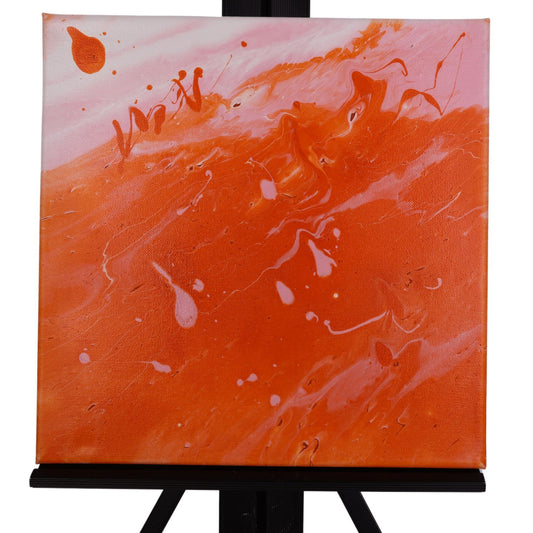 Fluid Art 12 x 12 Painting by Justin M.