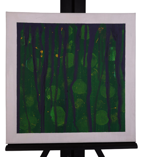 Forest 12 x 12 Painting by Tonichelle M.