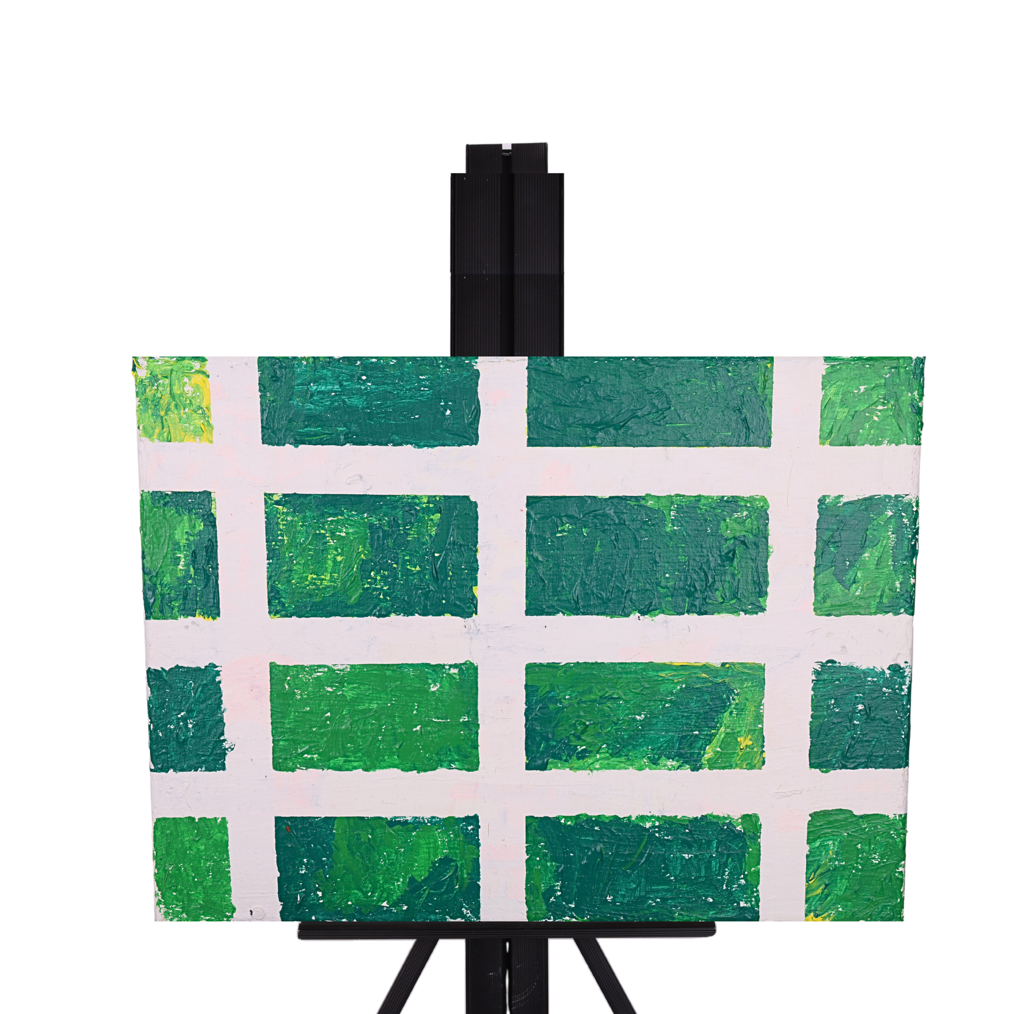 Grass 16 x 12 Painting by Mira M.