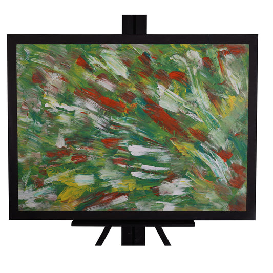 Green Falls 24 x 18 Painting by Cory B.