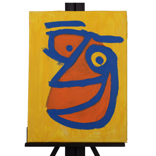 Grin 12 x 16 Painting by Justin M.