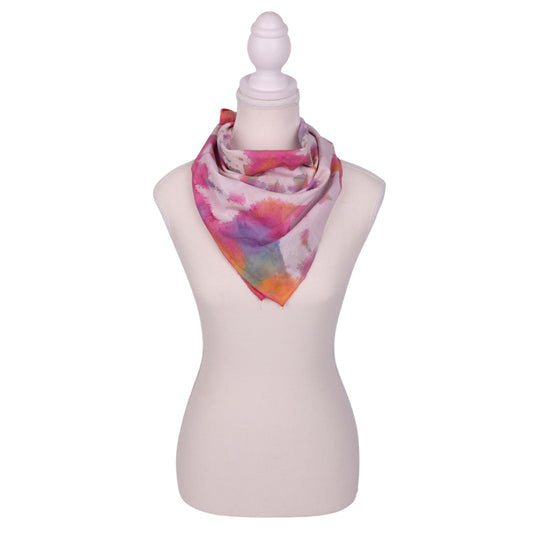 Happy & Bright 21 x 21 Scarf by Amanda D.