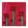 Load image into Gallery viewer, Heart Flowers 12 x 12 Mixed Media by Saleen M.
