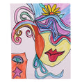 Load image into Gallery viewer, Hidden Face 14 x 11 Mixed Media by Dana W.
