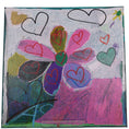 Load image into Gallery viewer, Hidden Garden 12 x 12 Painting by Bertha R.
