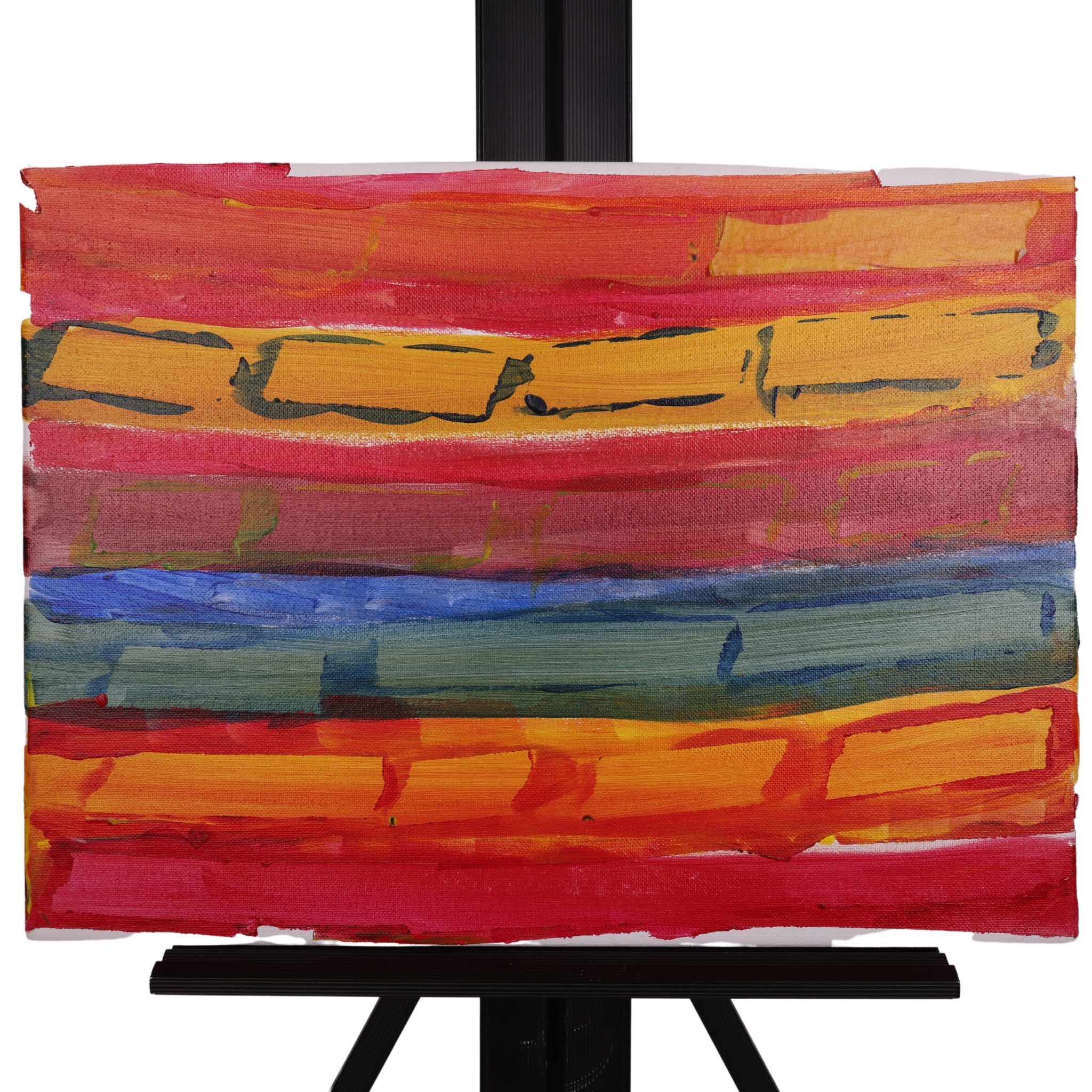 Highway 12 x 16 Painting by Christopher C.