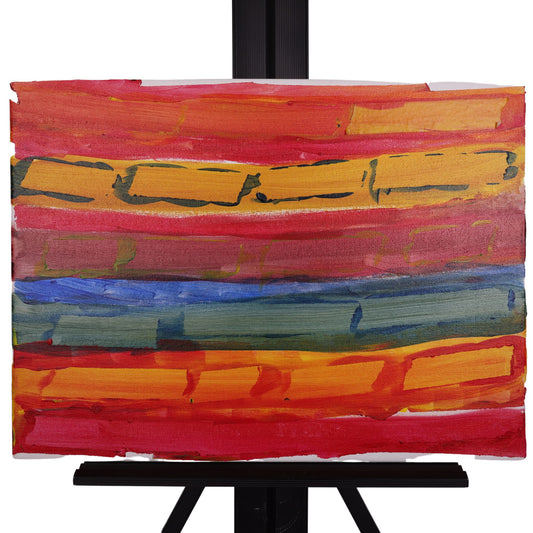 Highway 12 x 16 Painting by Christopher C.