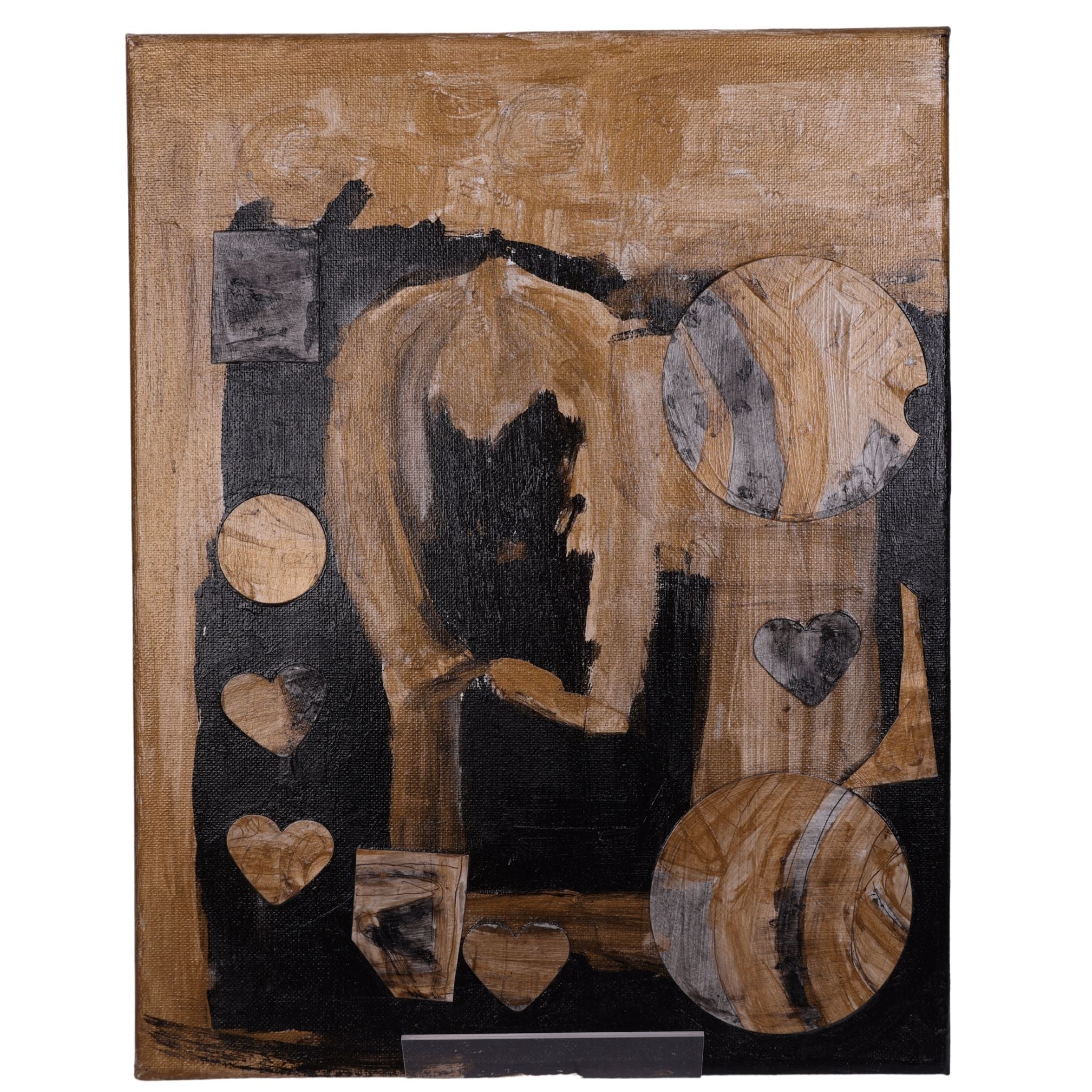 Hockey 14 x 11 Mixed Media by Clarissa S.