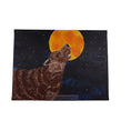 Load image into Gallery viewer, Howl At The Moon 12 x 9 Painting by Alan K.
