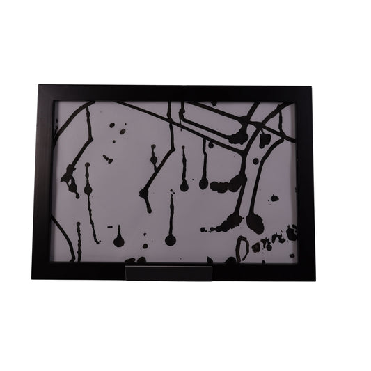 Ink Blot Art 13 x 10 Painting by Donna C.