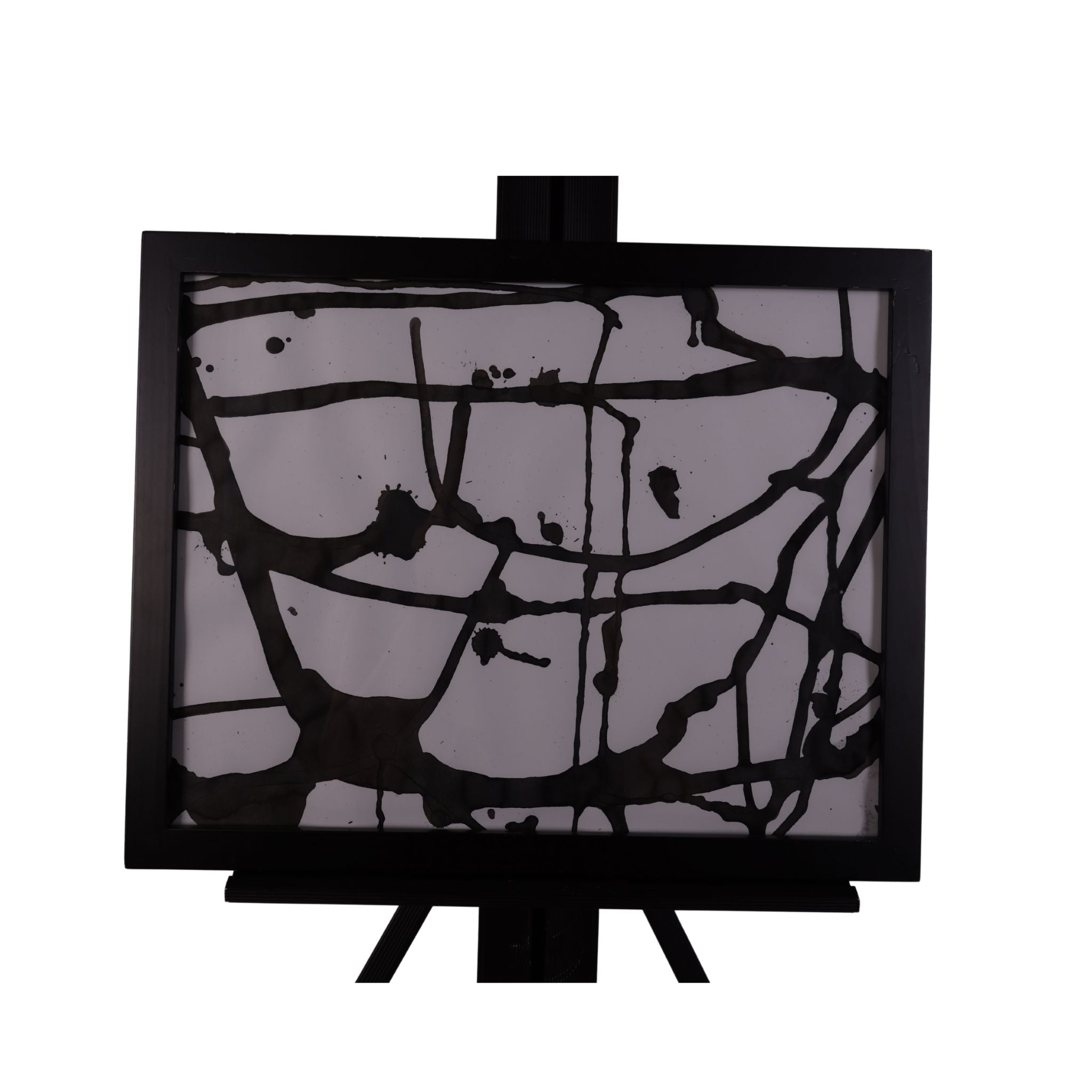 Ink Blot Art 15 x 12 Painting by Andrea S.