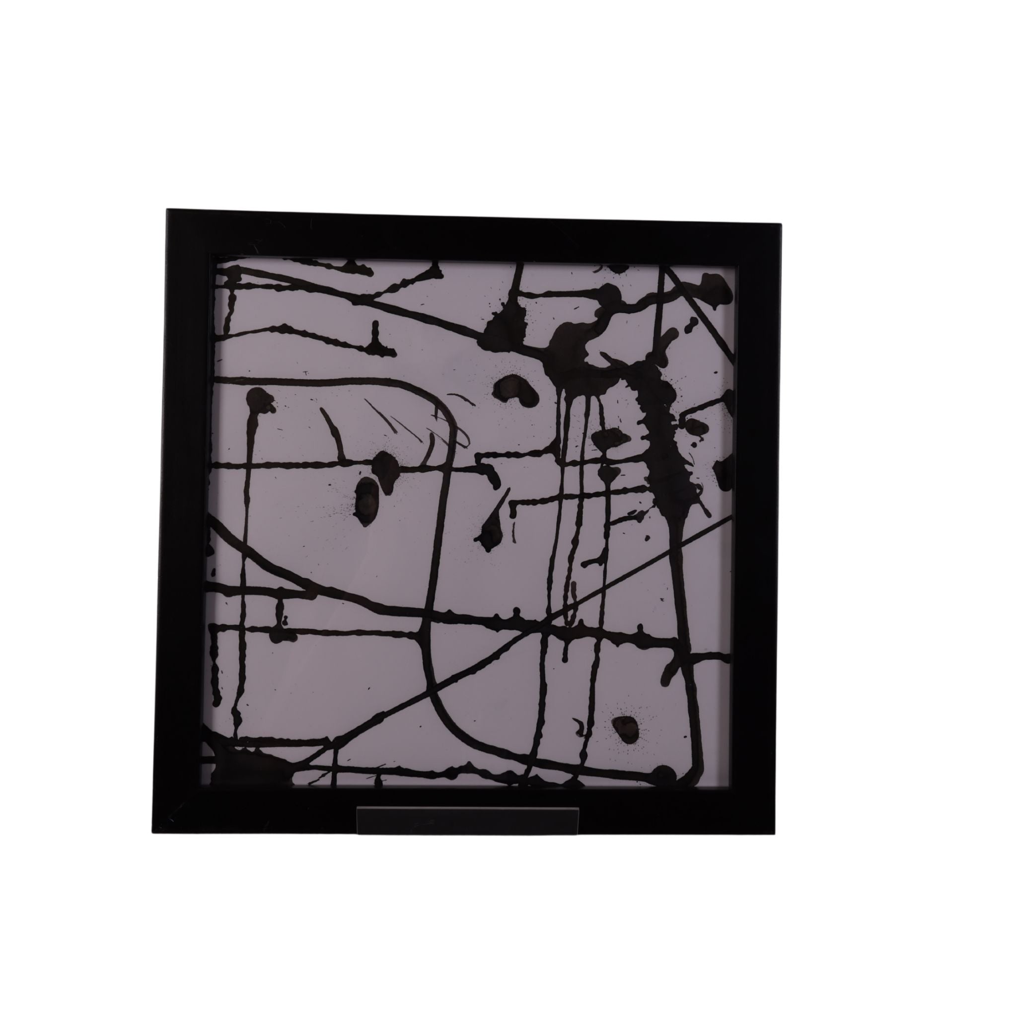 Ink Blot Art 11 x 11 Painting by Vandi K.