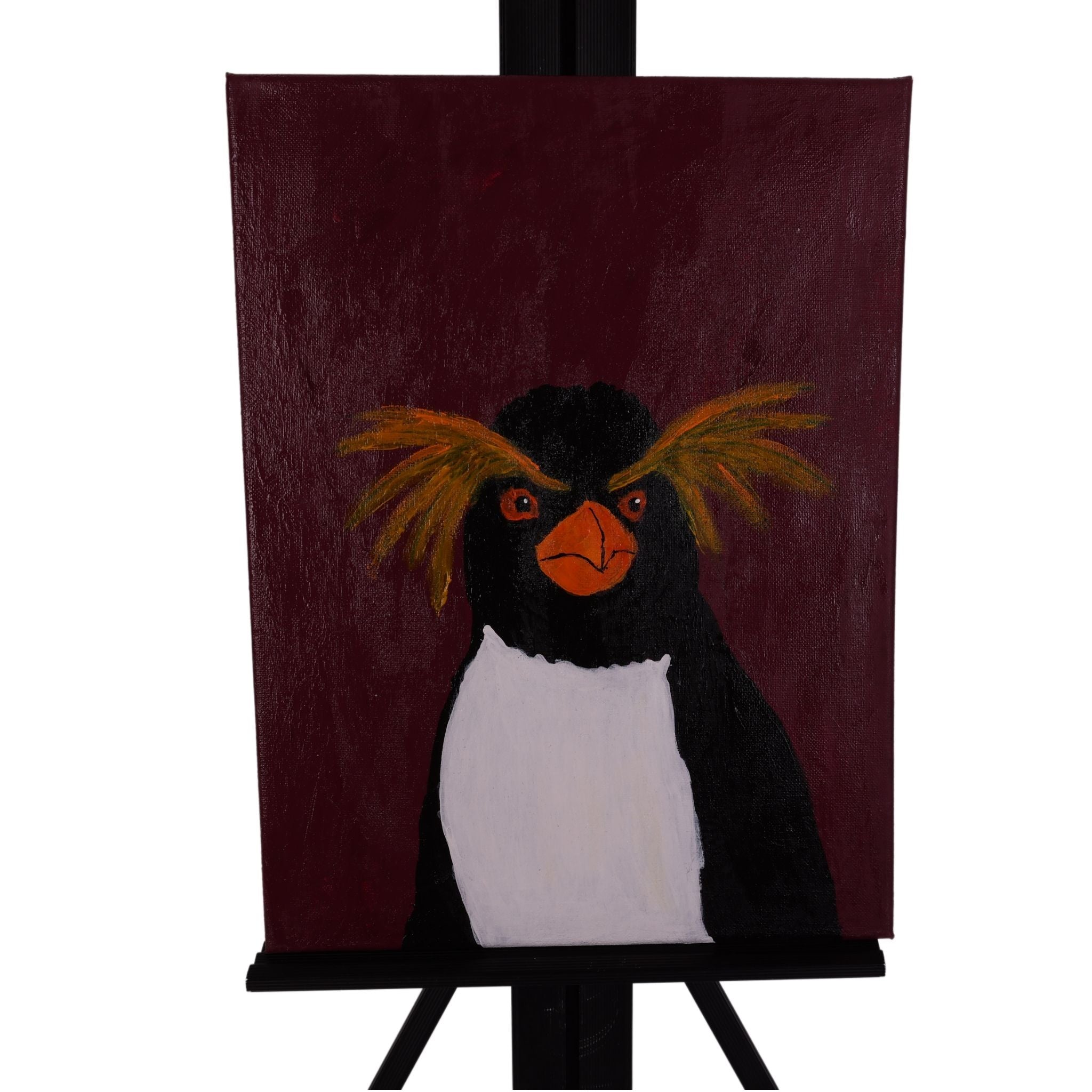King 16 x 12 Painting by Bertha R.