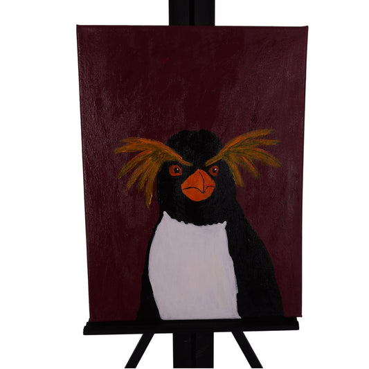 King 16 x 12 Painting by Bertha R.