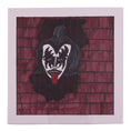 Load image into Gallery viewer, Kiss Me Through The Wall 12 x 12 Mixed Media by Michael C.
