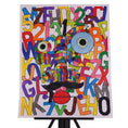Load image into Gallery viewer, Letter Face 24 x 19 Drawing by Caesar G.

