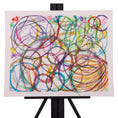 Load image into Gallery viewer, Life Is But A Circle 20 x 16 Mixed Media by Dana W.
