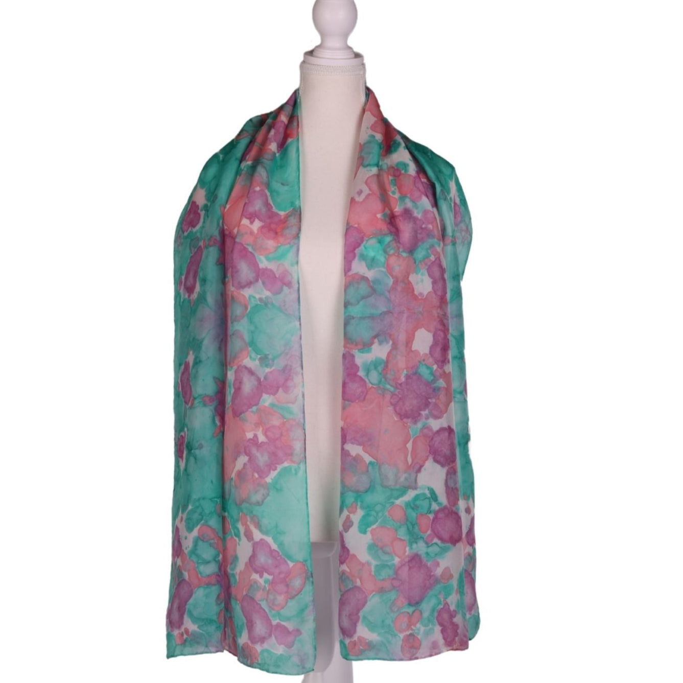Lilies 72 x 22 Scarf by Chantale H.