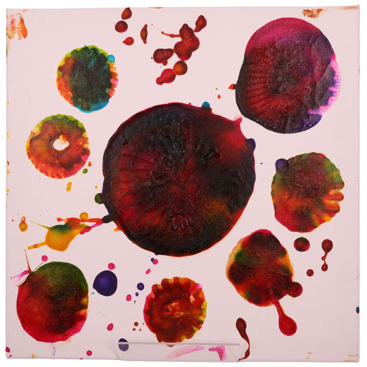 Lucy 12 x 12 Painting by Dana W.