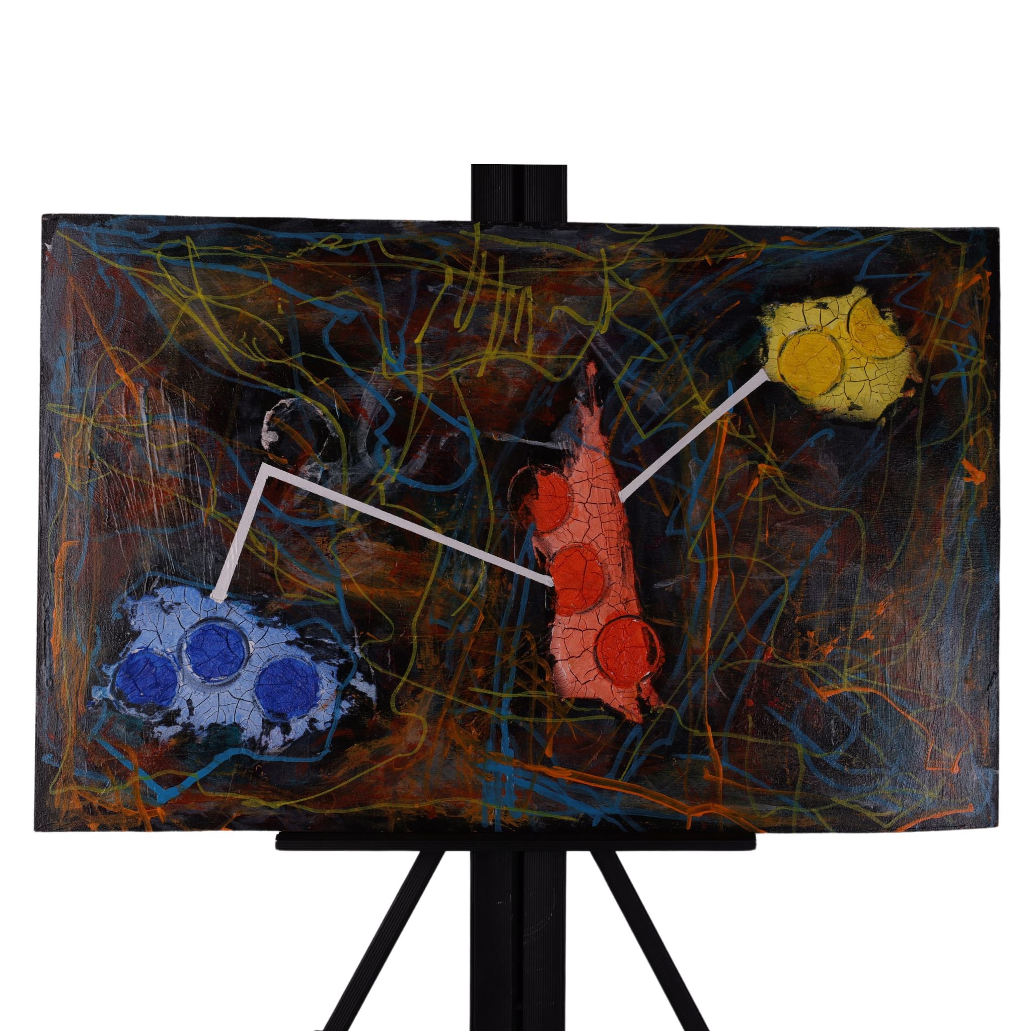 Master Mind 16 x 24 Painting by Jason H.