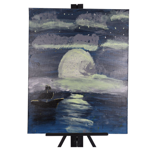 Midnight Voyage 20 x 16 Painting by Kim D.