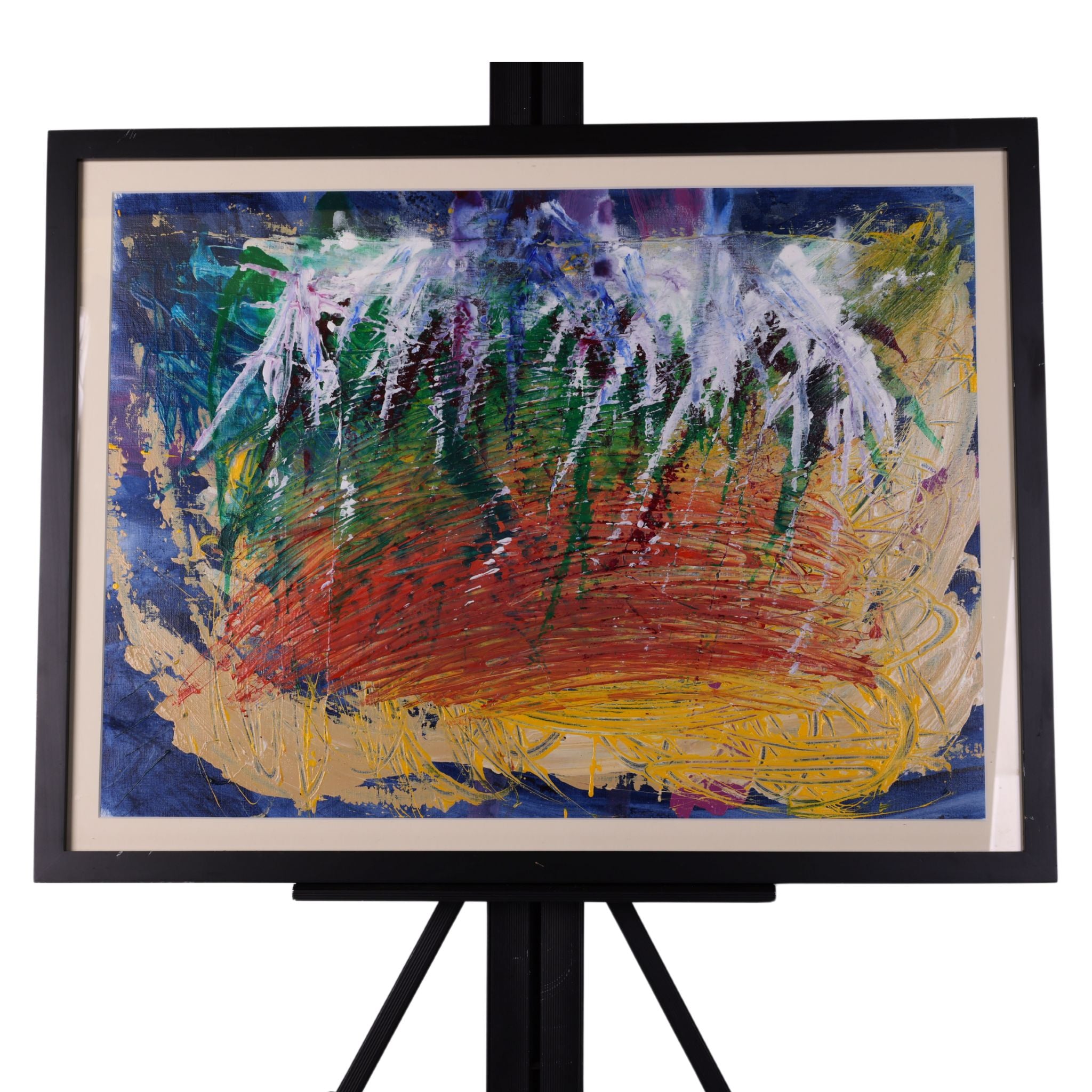 Mix Of Colors 19 x 25 Painting by Jason H. and Kim D.