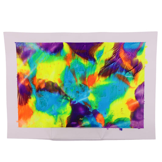 Neon Lights 12 x 9 Painting by Yvette J.