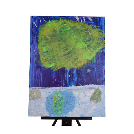 Northern Lights 24 x 18 Painting by Kim D.