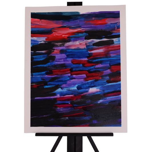 Ocean Sunset 20 x 16 Painting by Sean M.