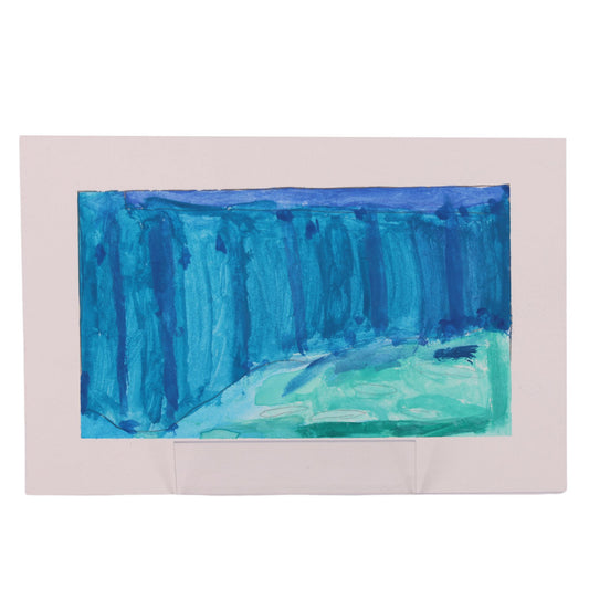 Ocean Breeze 9 x 6 Painting by Shuki D.