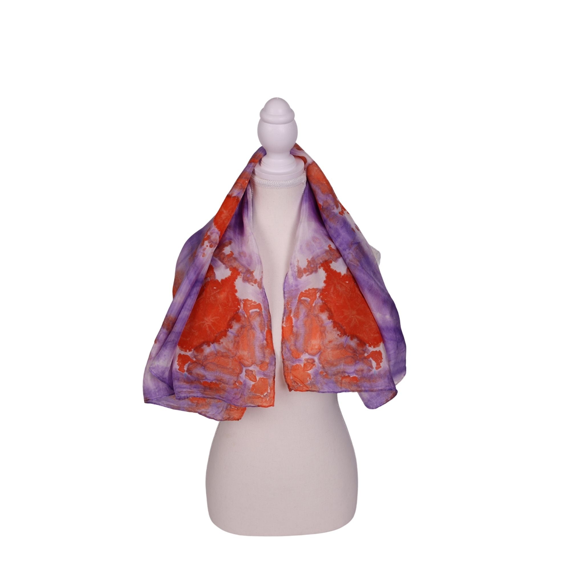 Orange Frog 35 x 35 Scarf by Sean M.