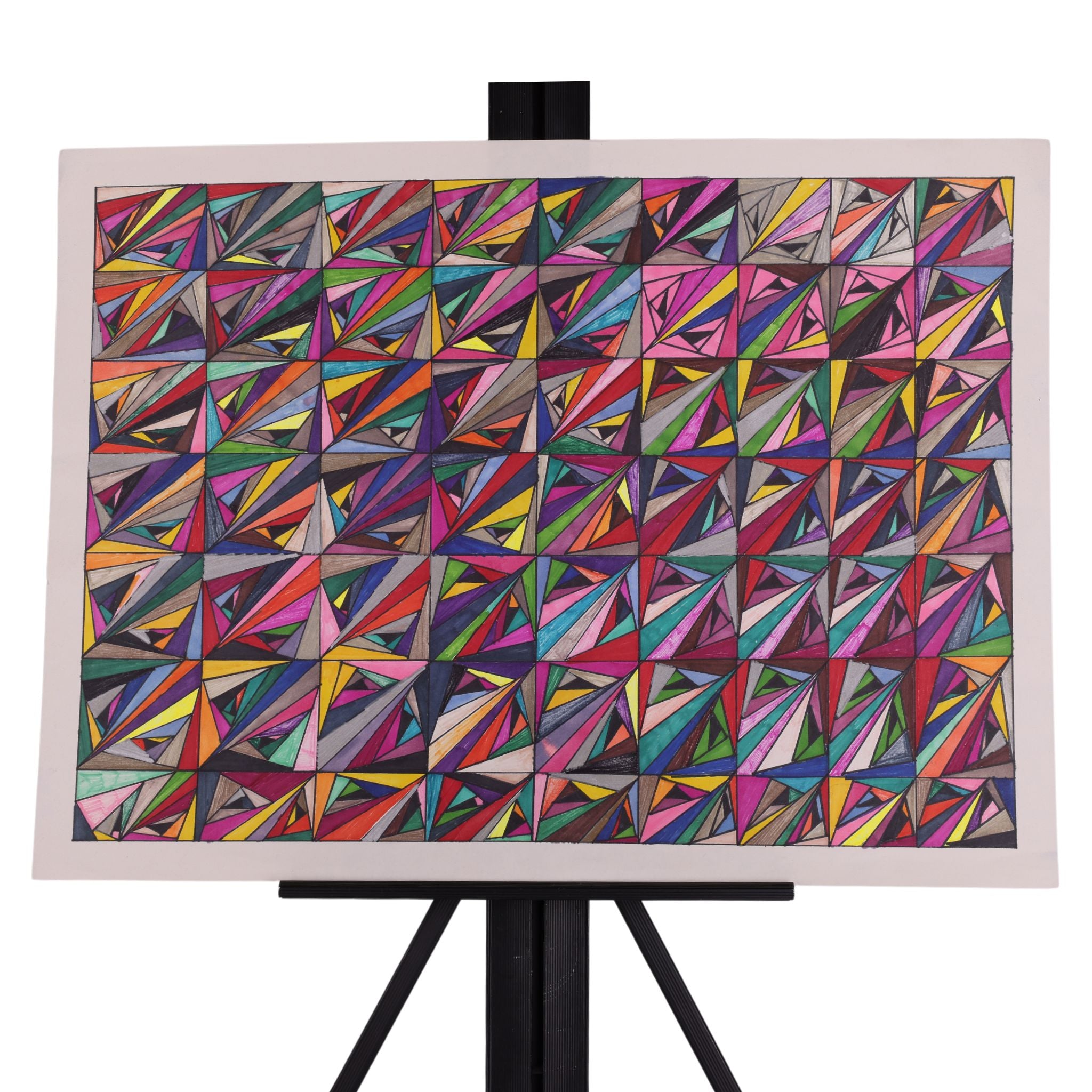 Panoramic 18 x 24 Drawing by Sharen G.