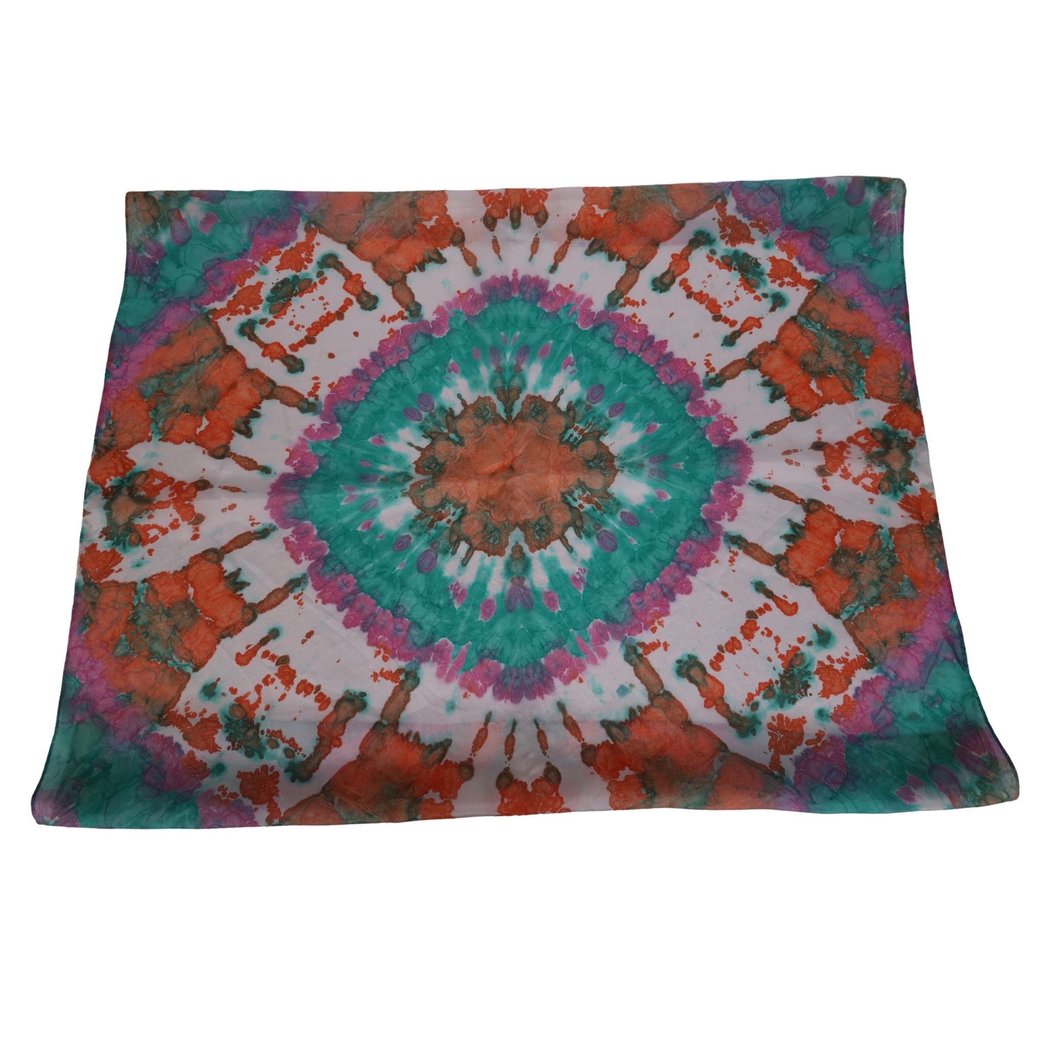 Pansies 35 x 35 Scarf by Kat H.
