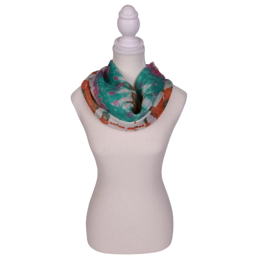 Pansies 35 x 35 Scarf by Kat H.