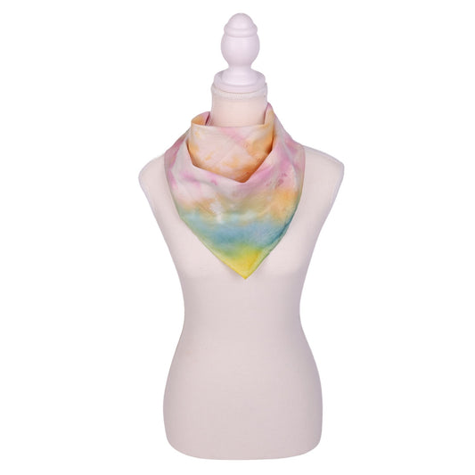 Pastel Bliss 22 x 22 Scarf by Jiezl G.