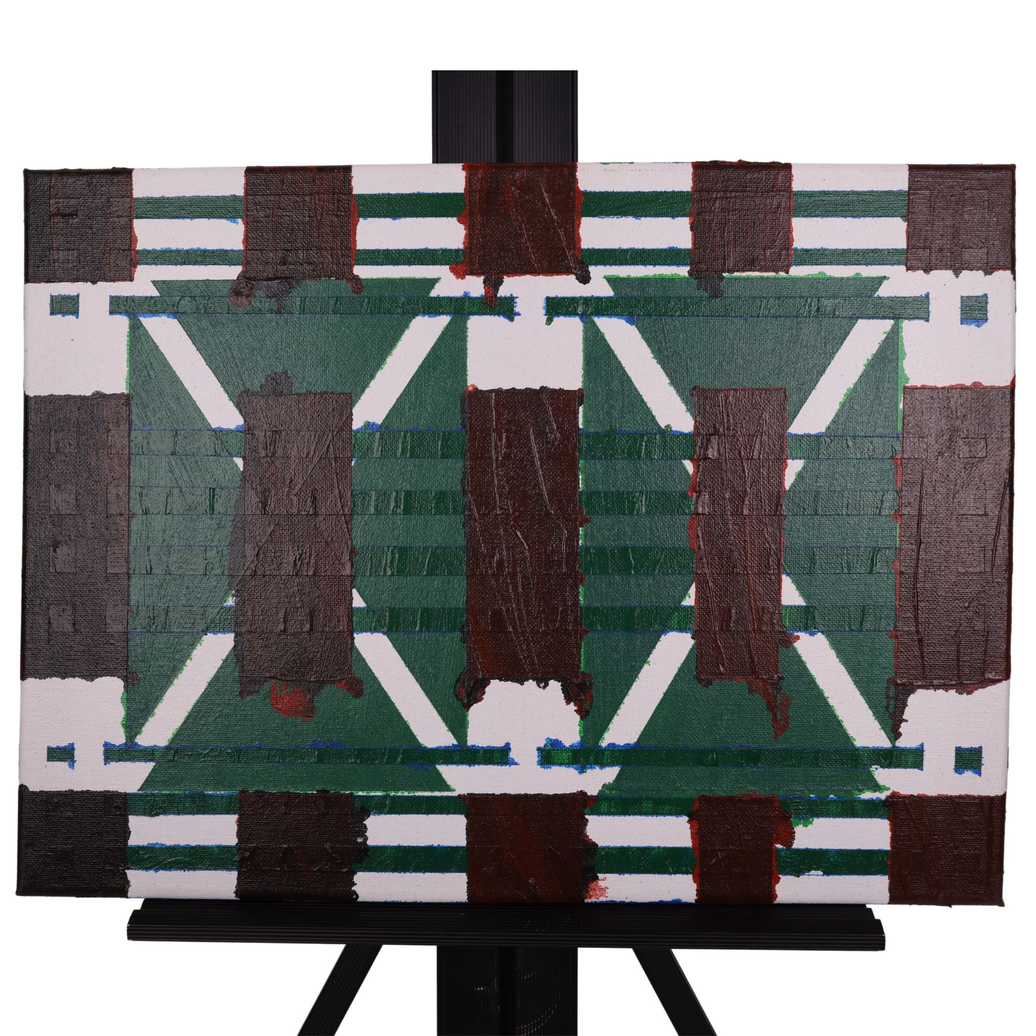 Phobia 12 x 16 Painting by Saleen M.