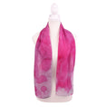 Load image into Gallery viewer, Pink Cotton Balls 54 x 8 Scarf by Donna C.
