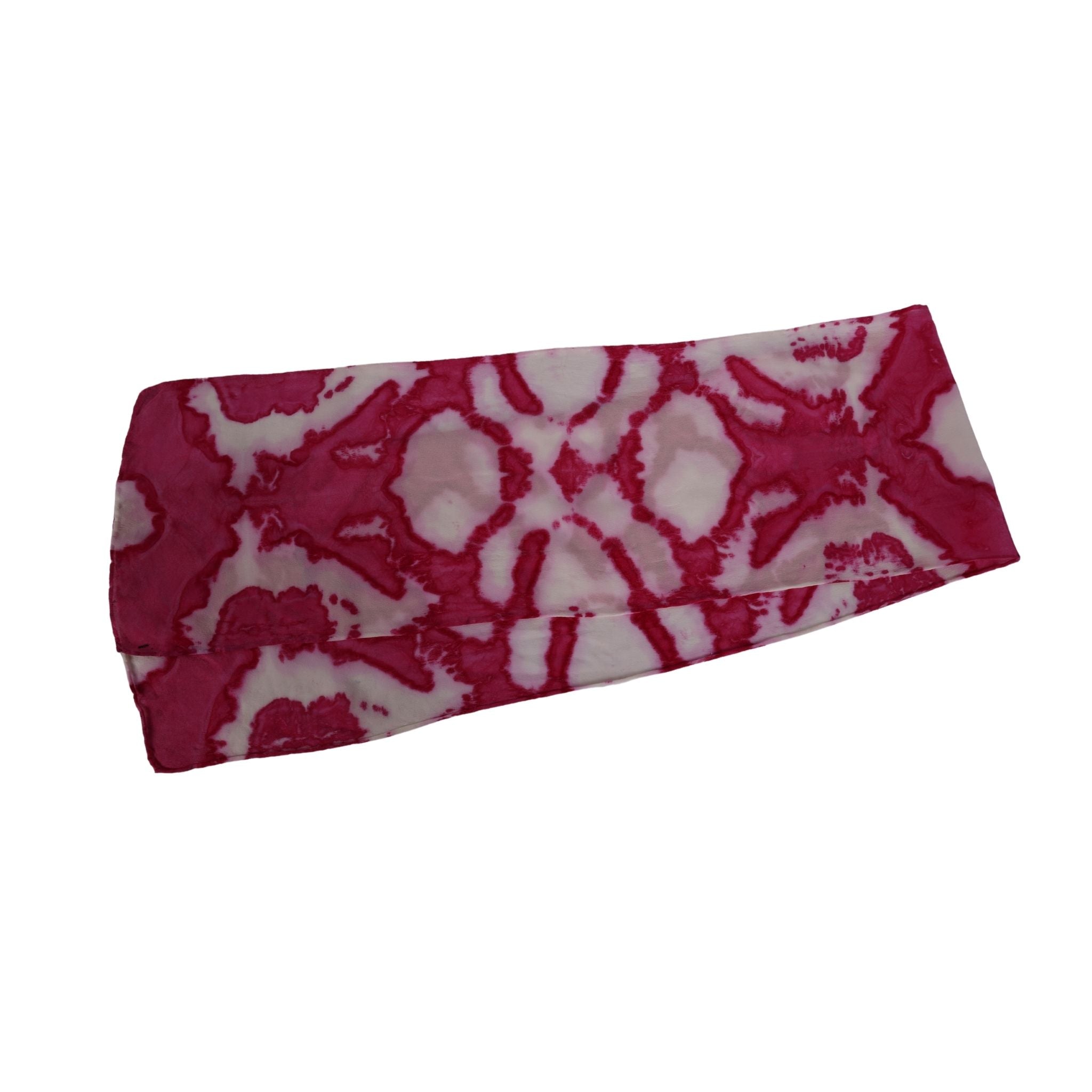 Pink Electric Shock 54 x 8 Scarf by Eden Y.