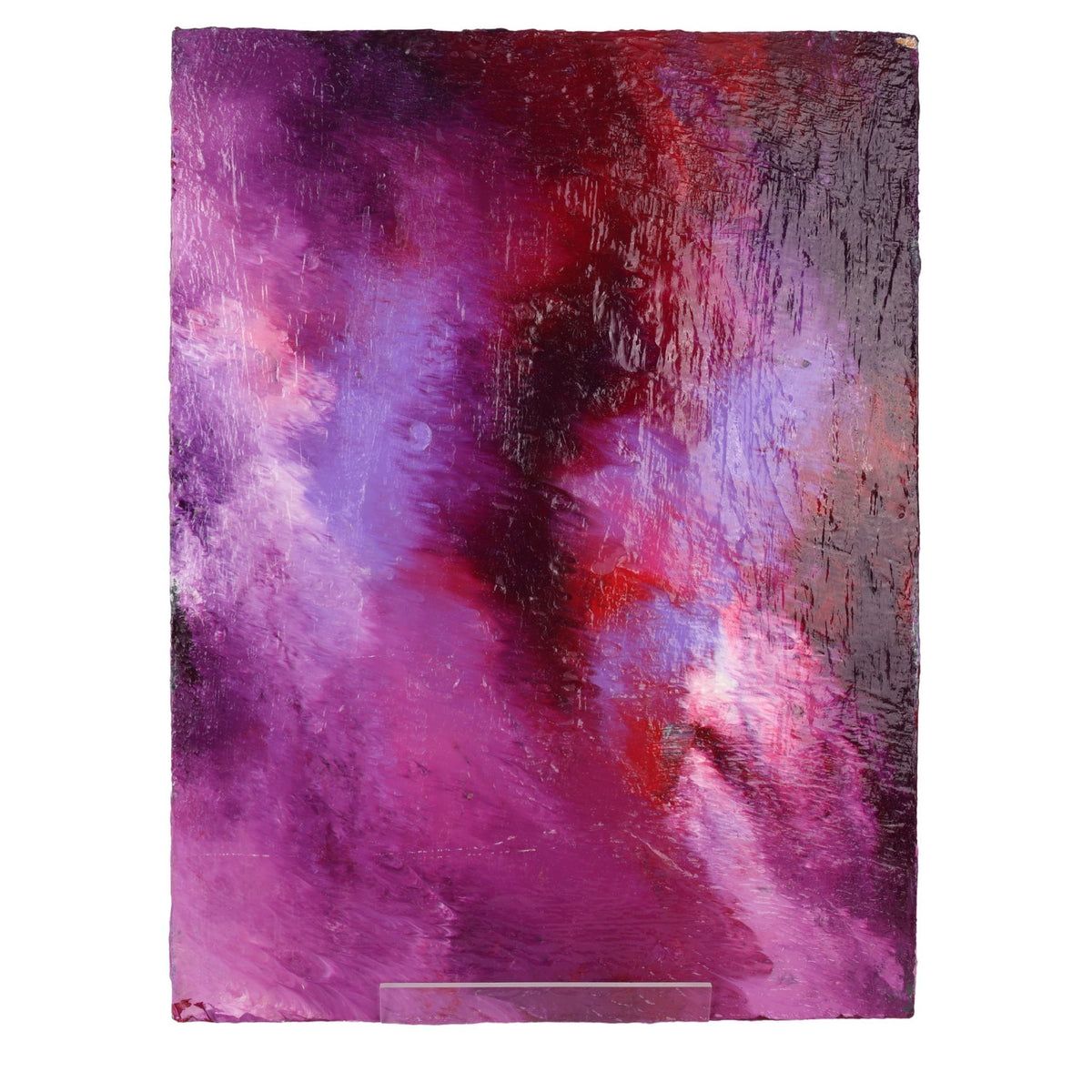 Pink And Purple Spread 12 x 9 Painting by Chantale H.