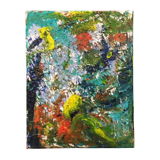 A Plethora Of Colors 11x14 Painting by Jason H.