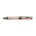 Load image into Gallery viewer, Wood Vertex Bolt Action Black Ink Pen By Dana W. 00201
