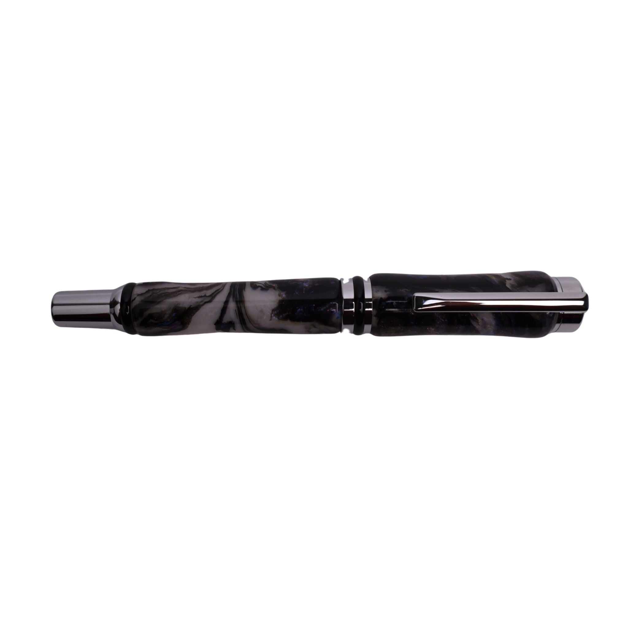 Premium Resin Cameron Rollerball Black Ink Pen By Dana W. 00204